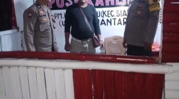Polsek Siantar Utara Laksanakan SALING di Pos Kamling Jalan Tanah Jawa