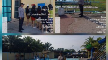 Polsek Siantar Martoba Laksanakan Patroli dan monitoring Objek Wisata di Hari Libur