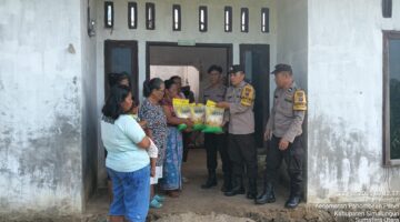 Berintegritas Dan Melayani,Polsek Siantar Martoba Berikan Bantuan kepada Warga Terkena Bencana Alam 