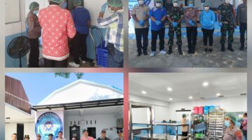 Wakapolsek Siantar Marihat Bersama Tiga Pilar Cek Dapur SPPG Yayasan Karya Lentena Anak Negeri