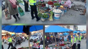 Sat Lantas Polres Pematangsiantar Laksanakan Dikmas Lantas Penling Penluh di Jalan Patuan Nagari