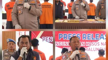 Kapolres Simalungun Press Release Kwartal-I 2026, 74 Kasus Diungkap, 91 Tersangka Diringkus, Langsung Umumkan Tangkapan Baru Tiga Tersangka Sabu di Bosar Maligas