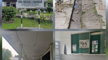 SMA Negeri 2 Bandar Disorot: Dana BOS Miliaran Mengalir, Kondisi Sekolah Memprihatinkan