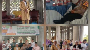 Polres Pematangsiantar Hadiri Harlah Tuan Guru dan Ponpes Darul Ihsan Bah Sorma Yayasan “Syekh Abdurrahman Al-Jatimi”