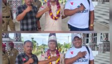 Foto : Tengah Ketua DPD Senopai 08 Simalungun Muliada Simarmata, sebelah Kanan Pimpina  Redaksi Liputan Metro Sumut, sebelah kiri Pimpina Redaksi Info Persada News. 