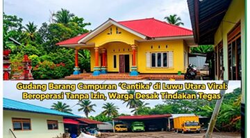 Gudang Cantika Viral dan Menuai Protes: Beroperasi Tanpa Izin, Warga Tuntut Penindakan Tegas