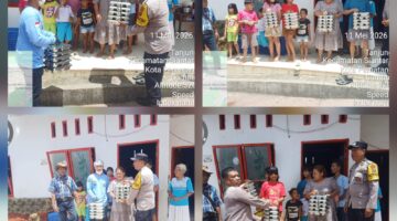 Bhabibkamitbmas Polsek Siantar Martoba Monitoring Distribusi MBG di Panti Asuhan LKS Thabita Care