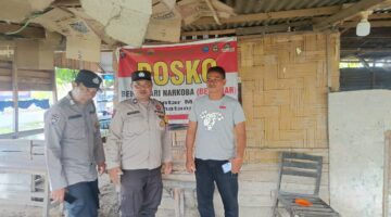 Sampaikan Himbauan Bahaya Narkoba Polsek Siantar Marihat Laksanakan Patroli 