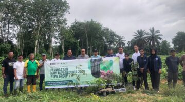 Peringati Hari Bumi Sedunia 2026 ,Manajemen PTPN IV Regional I Kebun Rantauprapat Gelar Aksi “One Men One Tree