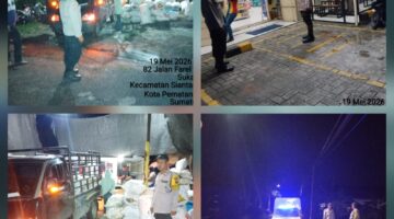 Polseķ Siantar Marihat Laksanakan KRYD Cegah Guantibmas di Wilkumnya 