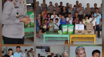 Polres Pematangsiantar Gelar Baksos di Panti Asuhan Thabita-Care