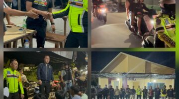 Kapolres Binjai Bersama Timsus Anti Begal Melaksanakan Patroli KRYD Di wilayah Hukum Polres Binjai