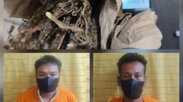 Polsek Binjai Kota, Ciduk Dua Pria Pengedar Narkoba