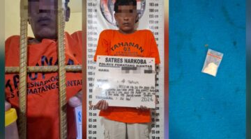 Polres Pematangsiantar Amankan Pemiliki Sabu 1,35 Gram