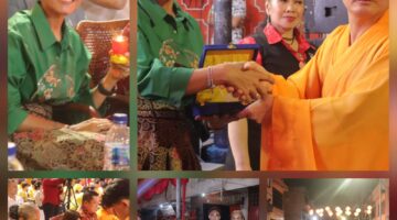 Kapolres Pematangsiantar Hadiri Acara Malam Doa dan Festival Malam Waisak 