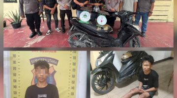 Polsek Siantar Utara Amankan Terduga Pelaku Pencurian Timbangan Duduk di Jalan Mufakat