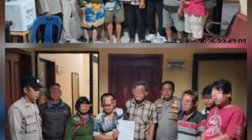Polsek Siantar Marihat Selesaikan Keributan Dengan Problem Solving
