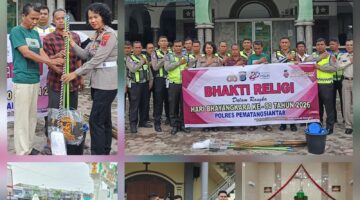 Sambut HUT Bhayangkara Ke 80 Tahun 2026, Polres Pematangsiantar Laksanakan Bhakti Religi