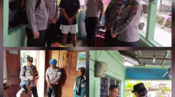 Sambut HUT Bhayangkara Ke 80 Tahun, Polsek Siantar Barat Berbagi
