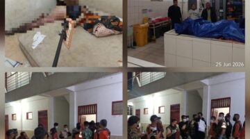 Polsek Siantar Timur Cek TKP Temuan Mayat di Rumah Kos Jalan Danau Tondanau