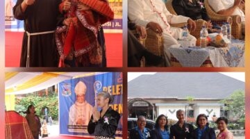 Kapolres Pematangsiantar Hadiri Peletakan Batu Pertama dan Penggalangan Dana Gereja ST. Klara Pematangsiantar 