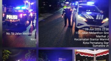 Polres Pematangsiantar Laksanakan Patroli BLP Antisipasi 3C dan Guantibmas