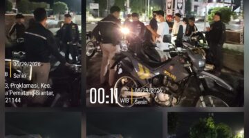 Timsus Dayok Mirah Polres Pematangsiantar Laksanakan Patroli Antisipasi Tawuran, Geng Motor dan Knalpot Brong