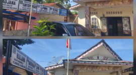 Foto : Kantor Pangulu Nagori Margo Mulio, kecamatan Gunung Malela, Kabupaten Simalungun. 