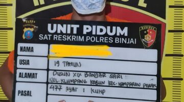 Satreskrim Polres Binjai, Tangkap Pelaku Curanmor Di Kos-Kosan
