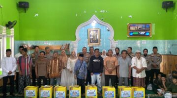 Hari Bhayangkara ke-80, Polres Binjai Berikan Tali Asih kepada Anak Yatim dan warga kurang mampu