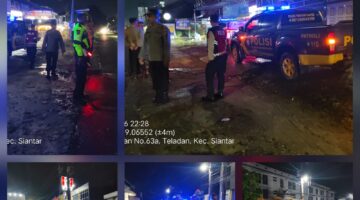 Menekan Angka Kriminalitas 3C,Polres Pematangsiantar Laksanakan Patroli BLP 