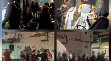 Jaga Kekondusifan,Timsus Dayok Mirah Polres Pematangsiantar Patroli Rutin Malam Hari
