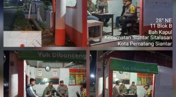Samapaikan Pesan Kamtibmas,Polsek Siantar Martoba Laksanakan SALING di Pos Kamling Jalan Sitalasari