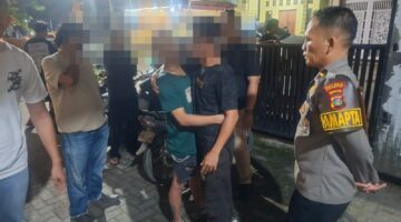 Tinjut Laporan CC 110, Polres Pematangsiantar Mediasi Keributan di Jalan Padang Sidempuan