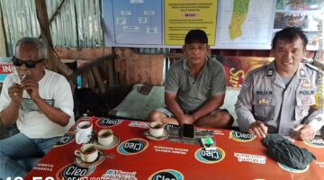 Bhabinkamtibmas Polsek Siantar Barat Patroli KBN di Jalan Jawa