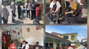 Polsek Siantar Selatan Respon Cepat Aduan Warga di Jalan Bukit Siguntang 