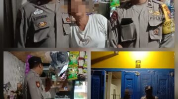 Tinjut Laporan CC 110, Polseķ Sianțar Marihat Cek TKP Keributan di Jalan Bahkora II