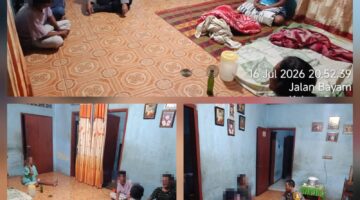 Polsek Siantar Timur Cek TKP dan Mediasi Keributan Warganya 