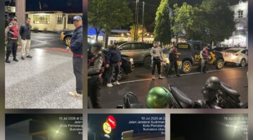 Pastikan Situasi Kamtibmas Kondusif Polres Pematangsiantar Laksanakan Patroli BLP 
