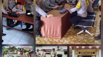 Guna Meningkatkan Kinerja, Satbinmas Polres Pematangsiantar Supervisi Ke Polsek Siantar Selatan dan Siantar Marihat