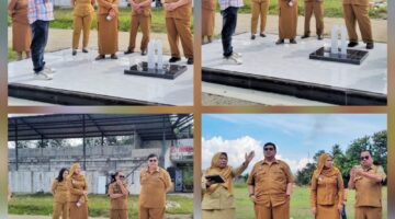 Tinjau Lokasi Peringatan HUT Ke-81 Kemerdekaan RI, Sekda Simalungun Pastikan Semua Aspek Pendukung Optimal