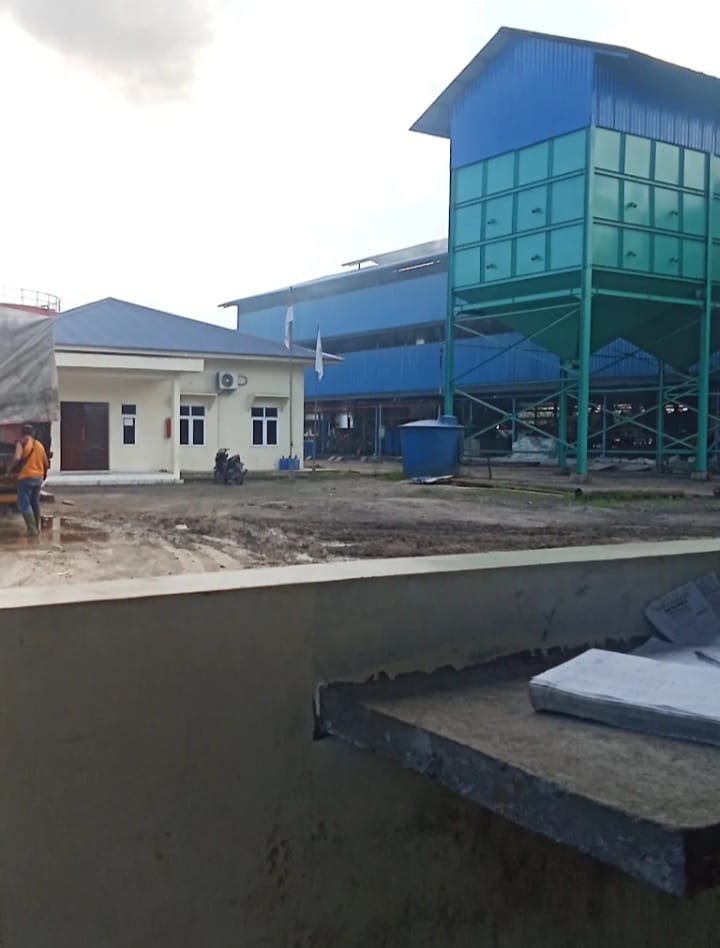 Foto : Pabrik kelapa sawit PT.SAS 