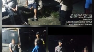 Polsek Siantar Timur Cek Laporan Aduan Warga 