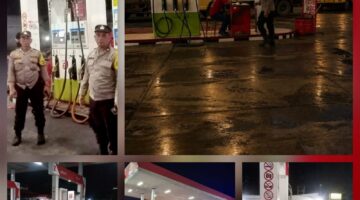 Polres Pematangsiantar Laksanakan Pengamanan Distribusi BBM di SPBU