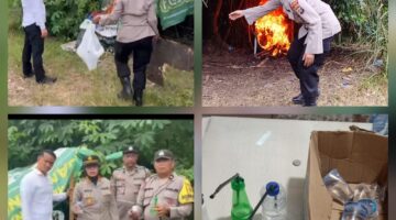 Polsek Binjai Kembali Grebek Sarang Narkoba Di Tandem Hilir