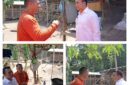 Foto : Wakil Bupati Simalungun Benny Gusman Sinaga meninjau BUMNag Jaya Baroka yang berada di Nagori Bandar Selamat. 