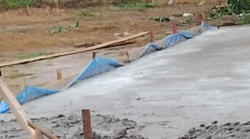 Diduga Tak Sesuai Spesifikasi, Proyek Rabat Beton Dana Desa Rp119,6 Juta di Sahkuda Bayu Disorot, Warga Minta Inspektorat Turun Periksa
