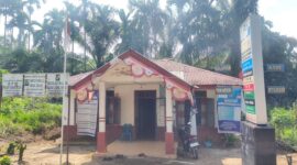 Foto : kantor pangulu Sorba Dolok, kecamatan Raya Kahean  