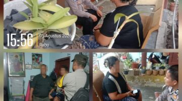 Polsek Siantar Marihat Respon Dengan Menyelesaikan Masalah Abang Adik 