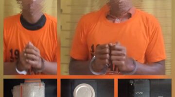 TIM Libas Anti Begal Polres Binjai Amankan Dua Pengedar Narkoba Saat Patroli Malam